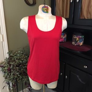 Additions by Chico’s Red “Travel” Material Shell S